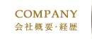 COMPANY（会社概要）